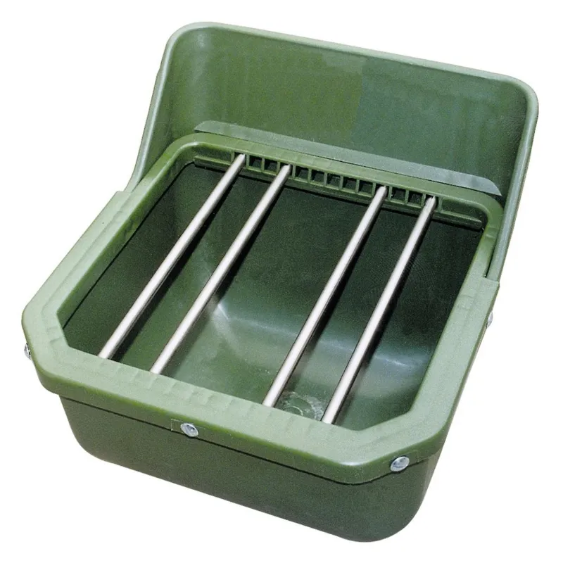 Feeding Trough with Metal Bars 9L Kerbl